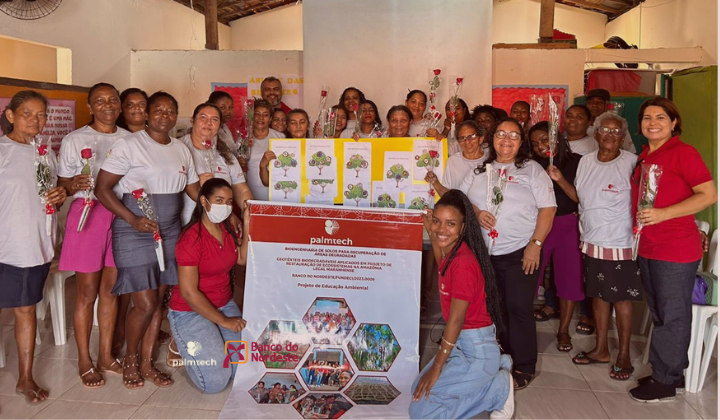 Equipe Palmtech oferece oficina de espécies nativas do Maranhão e faz homenagem ao dia das mães